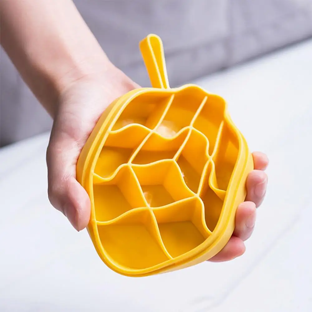 Силиконовая коробка для хранения льда с веревкой креативная Бытовая