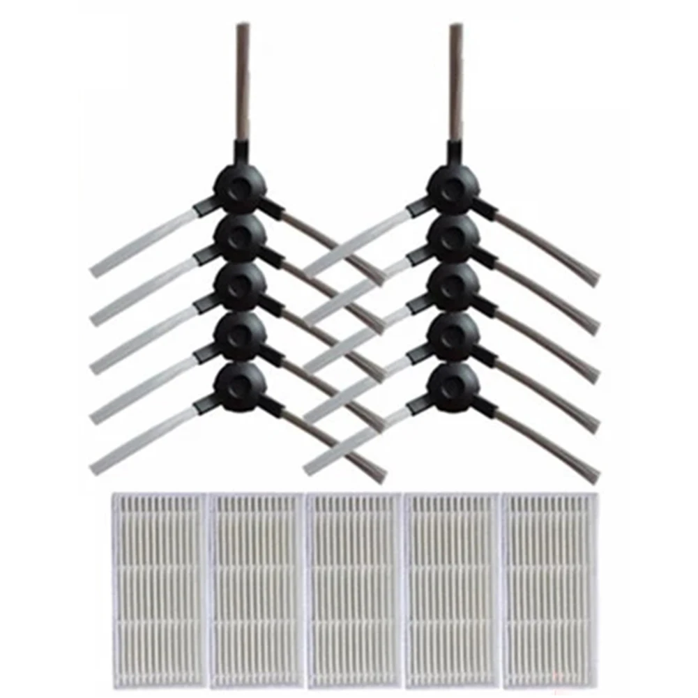 

15pcs/set Hepa Filter Side Brush For Duoro Xclean Suzuka Smart 780t Series Robot Vacuum Cleaner Robotic Vacuum Cleaner Parts
