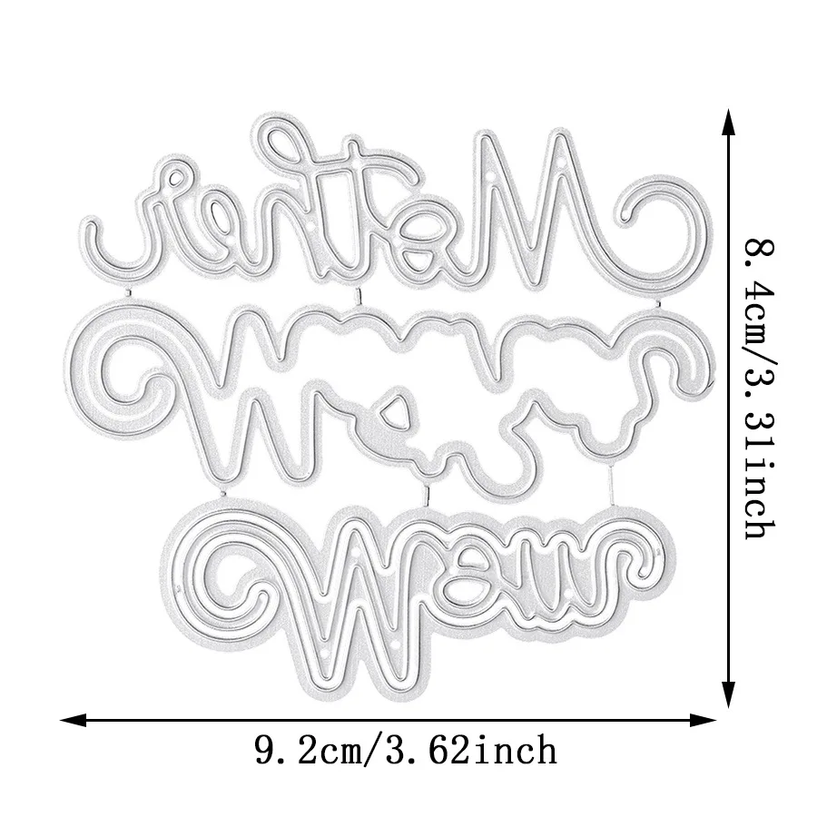 Mother Shadow Craft Metal Cutting Dies Cut Die Mold Decorations Scrapbook Paper Crafts Knife Mould Blade Punch Stencils