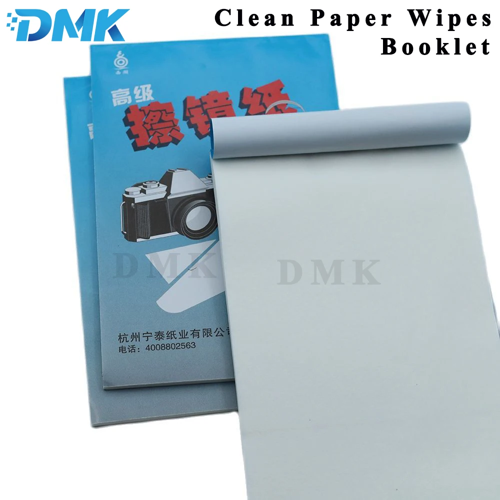 DMK мягкая бумага для чистки объектива фотоаппарата 100 листов без пыли |