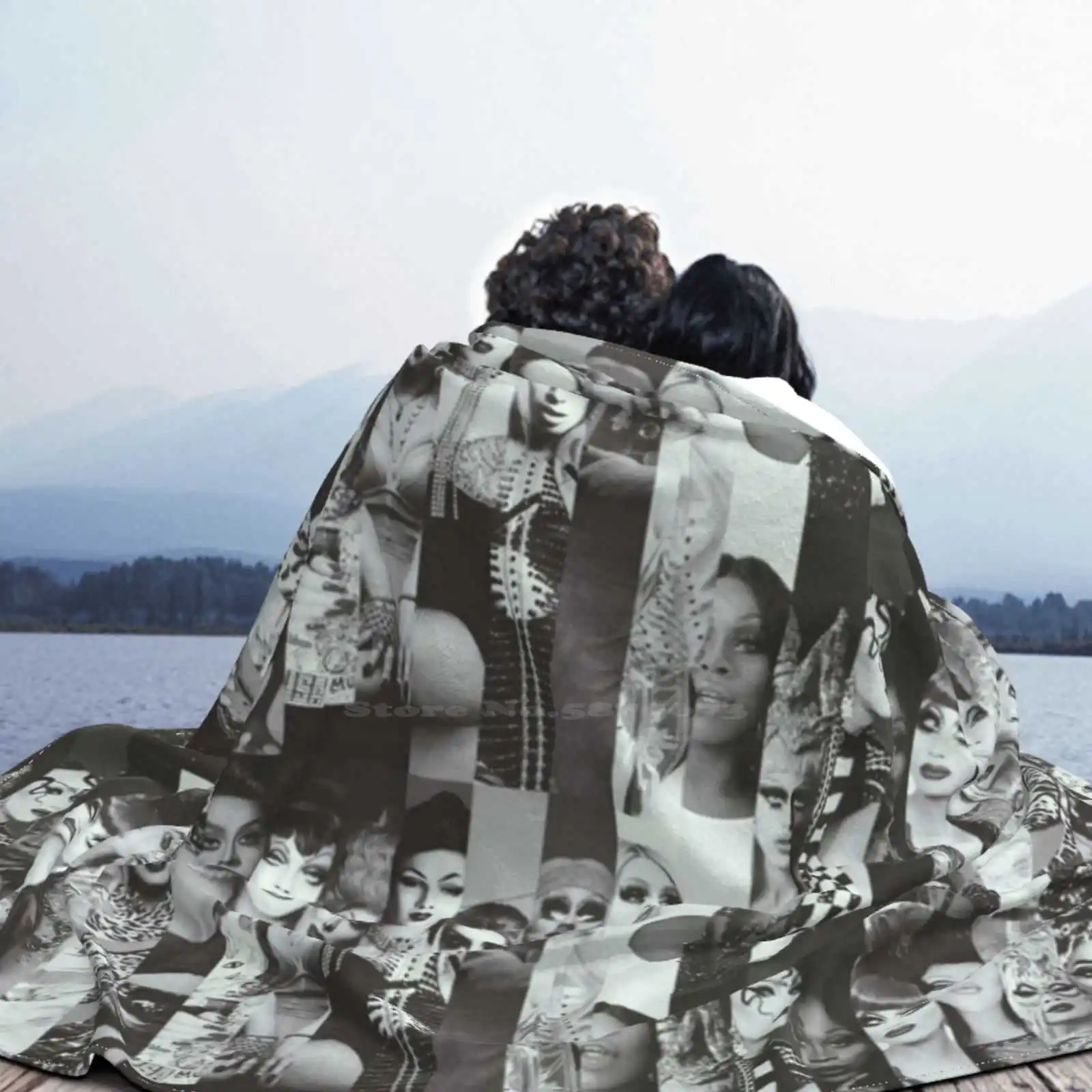 Rpdr Winners Лохматый плед Мягкое теплое одеяло Диван/кровать/путешествие Любовь