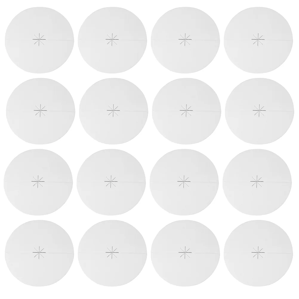 

60 Pcs Office Tables Home Candles Plates Accessory Tray Candles Drip Protector Home Candles Drip Protectors 8cm Tray