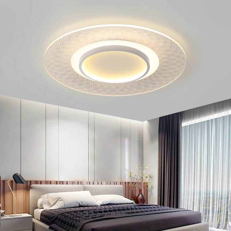 

nordic design led ceiling chandelier hanging lamp dining room lighting living room bedroom 34w dimmable remote acrylic chandelie