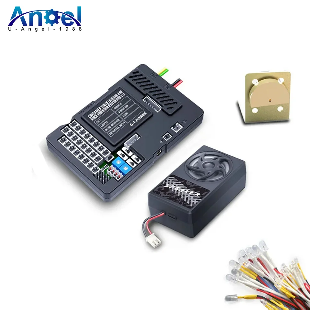 Система освещения и голосовой вибрации G.T.POWER контейнеровочного грузовика Pro для