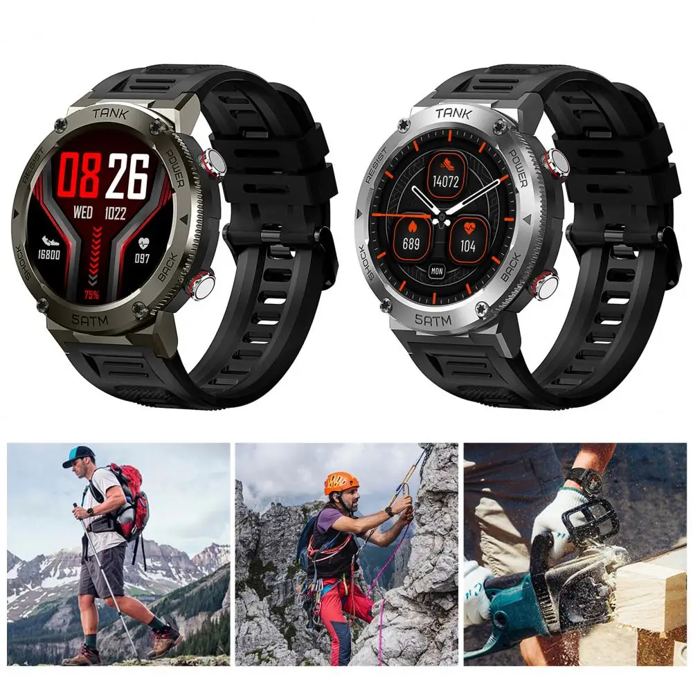 

Смарт-часы KOSPET TANK T1 Pro с поддержкой Bluetooth 5,0 и поддержкой Bluetooth