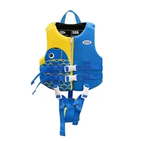 kids swimming buoyancy jacket vest children safety life vest boys girls watersports buoyancy adjustable safety lifeguard vest