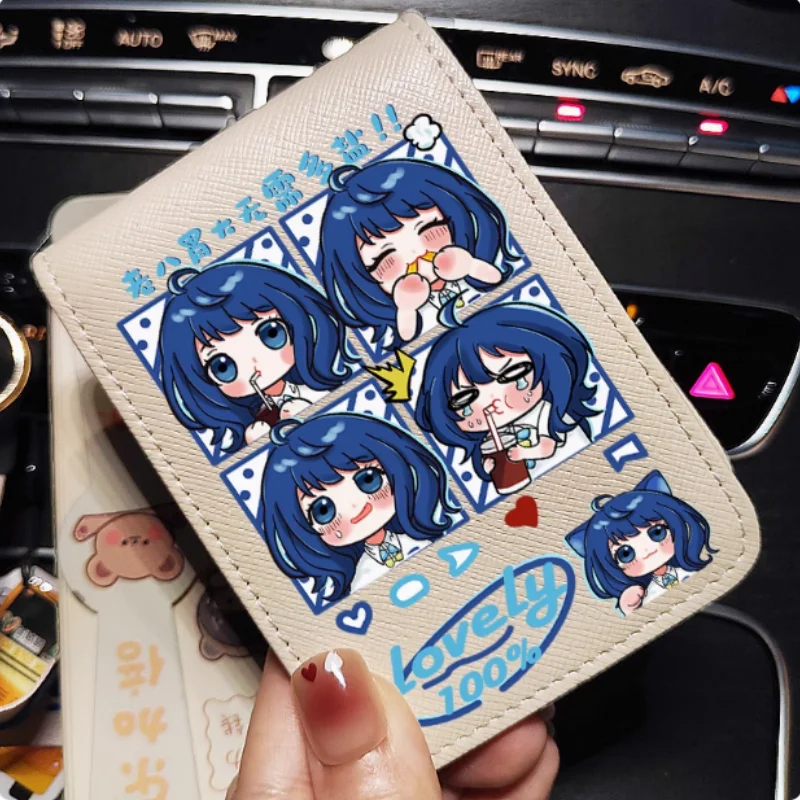 Аниме Макияж: тоже много потеряющих героев! Модный кошелек из искусственной кожи