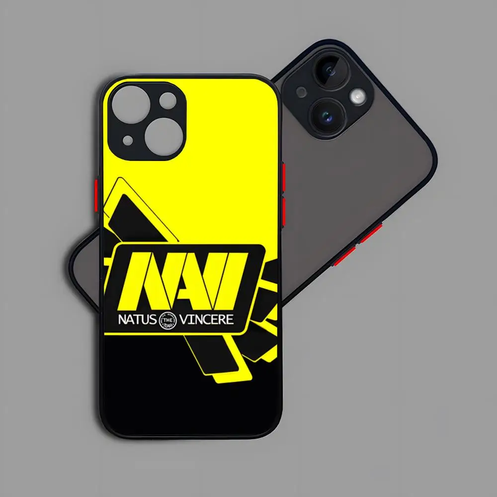 Чехол для телефона Natus Vincere Navi матовый прозрачный 16 15 IPhone 12 11 13 14 Pro Max 8 Plus задняя