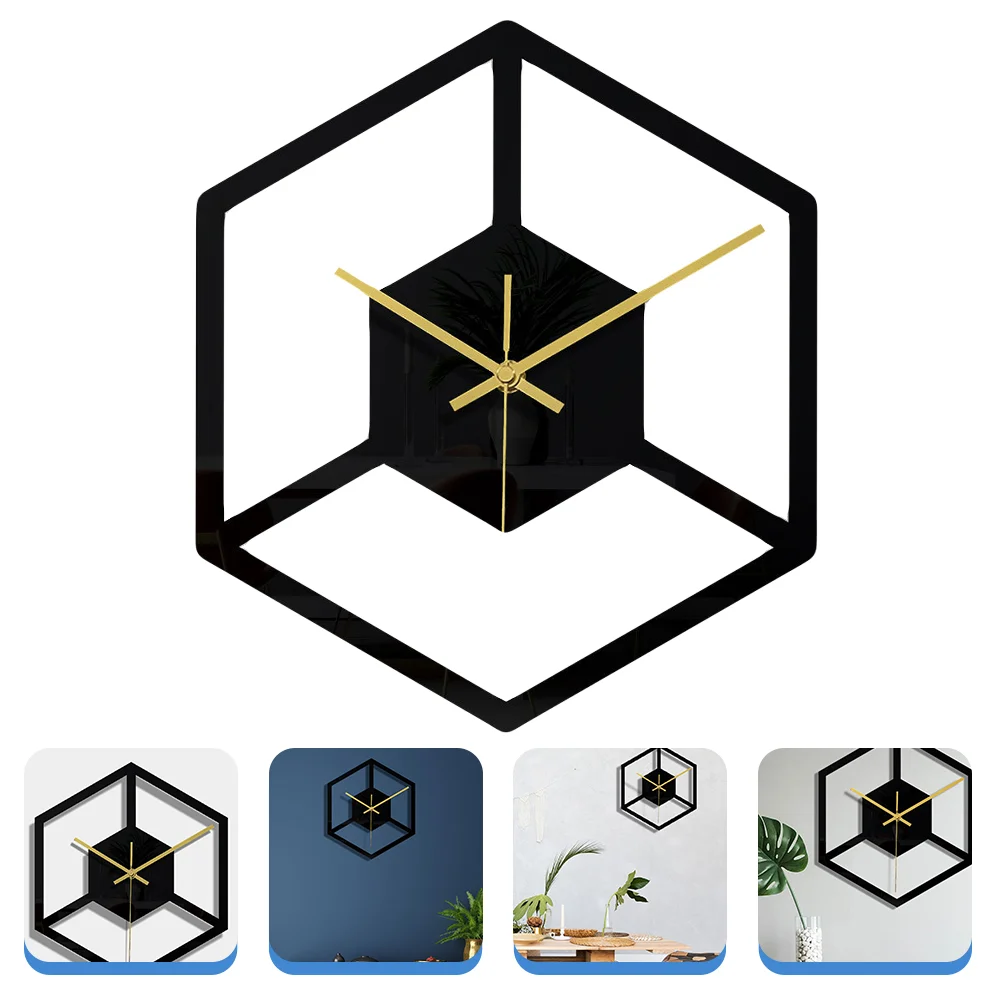 

Wall Hanging Clock Clock Movement Vintage Clock Acrylic Roman Numeral Silent Clock Wall Hanging Clock Office