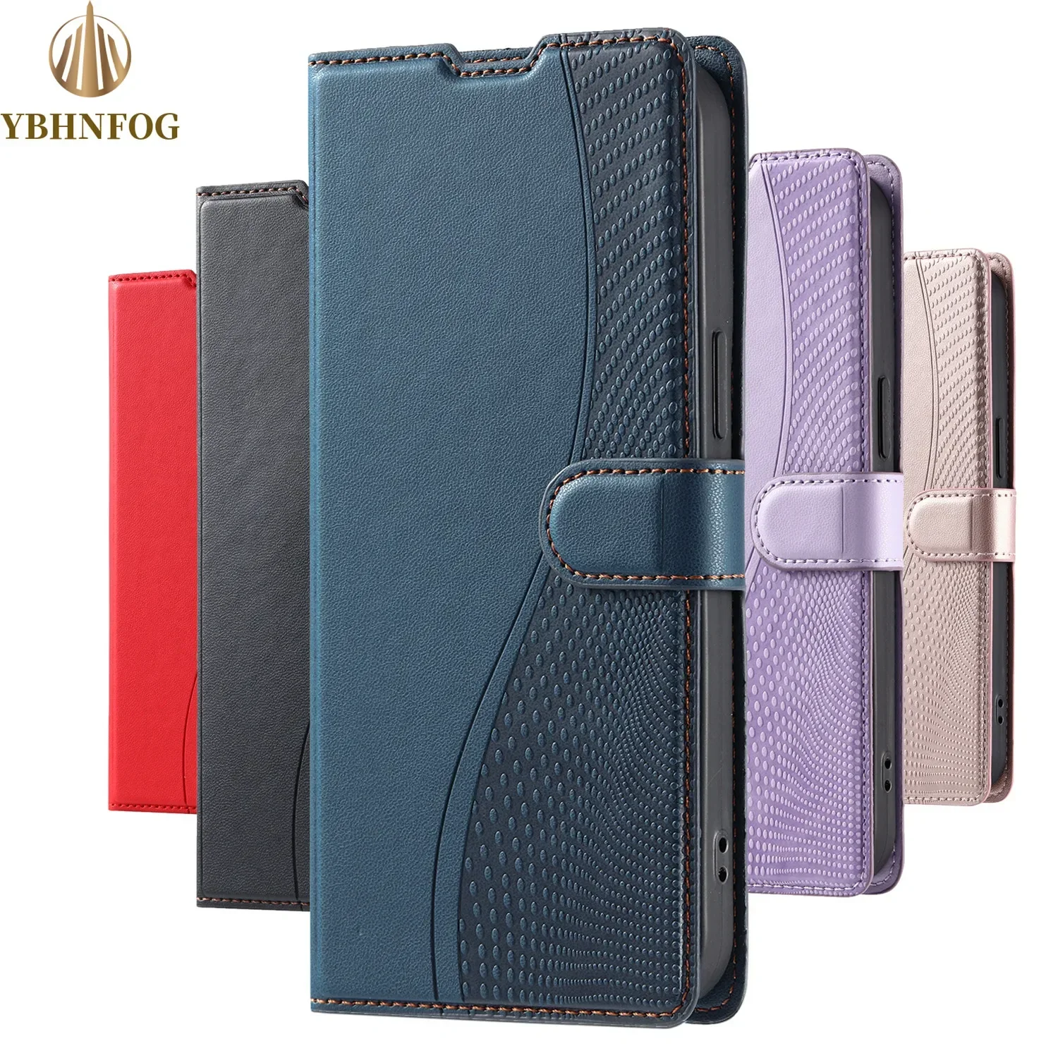 Кожаный чехол-книжка для телефона Samsung Galaxy A20 A40 A50 A70 A51 A71 A12 A32 A52 A13 A23 A33 A53 A73