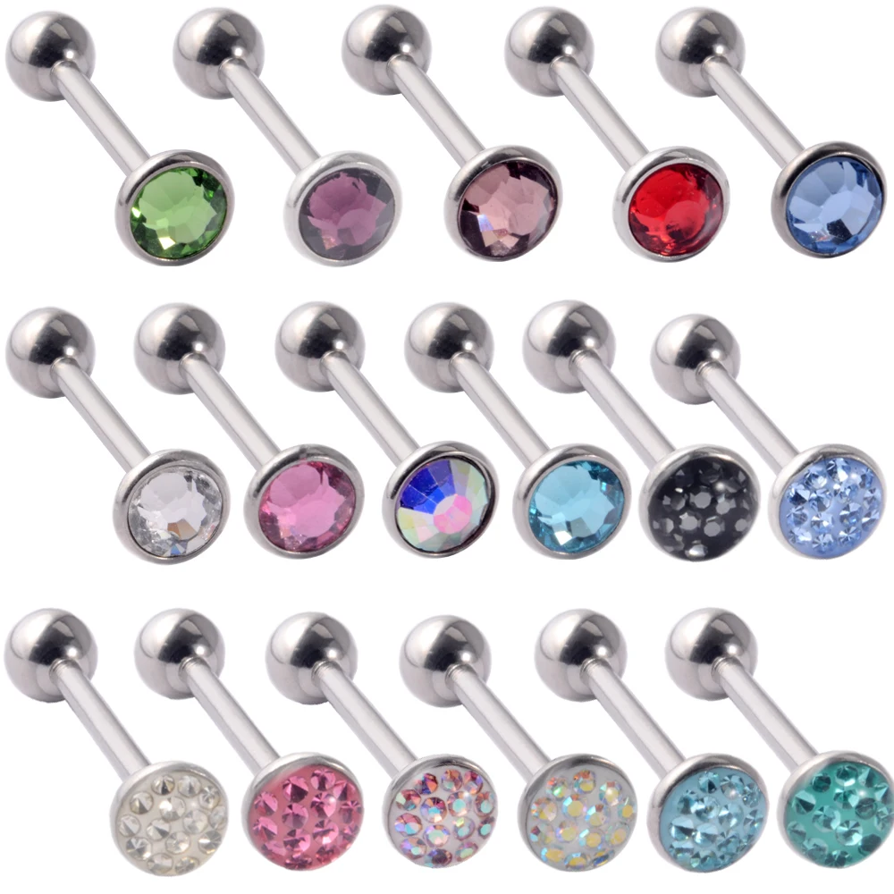 1 шт. Женское кольцо для пирсинга из хирургической стали