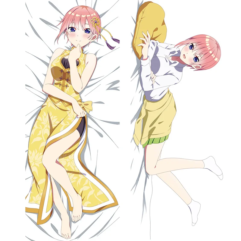 

Чехол «Quintuplets», милый Накано ичика, мультяшный рисунок для косплея, housse Double face Dakimakura