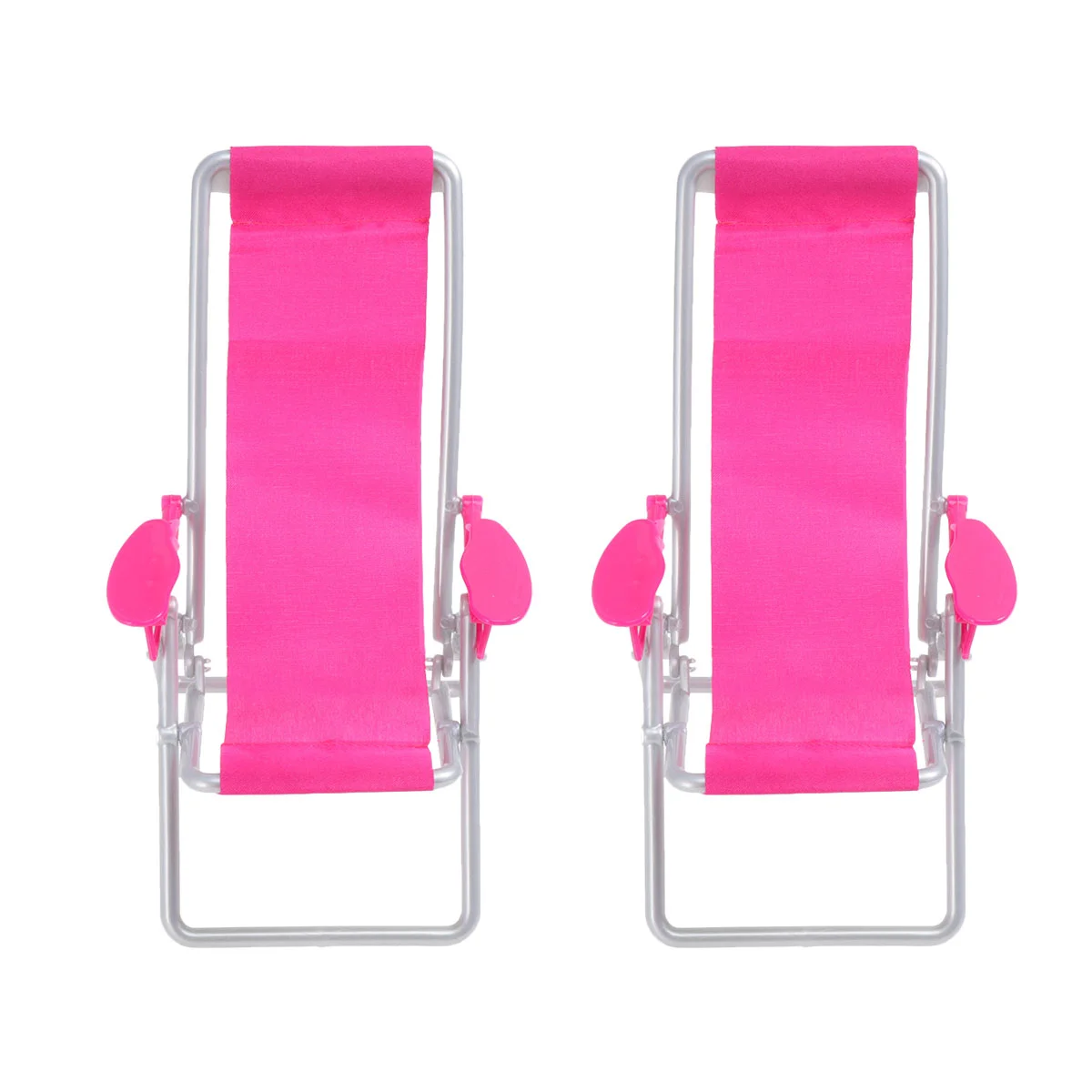 

2 Pcs Accessories Folding Chaise Lounge Light House Decorations Home Birthday Present