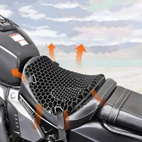 shock absorbing motorcycle cushion four seasons breathable electric vehicle cushion motorcycle safety accessories