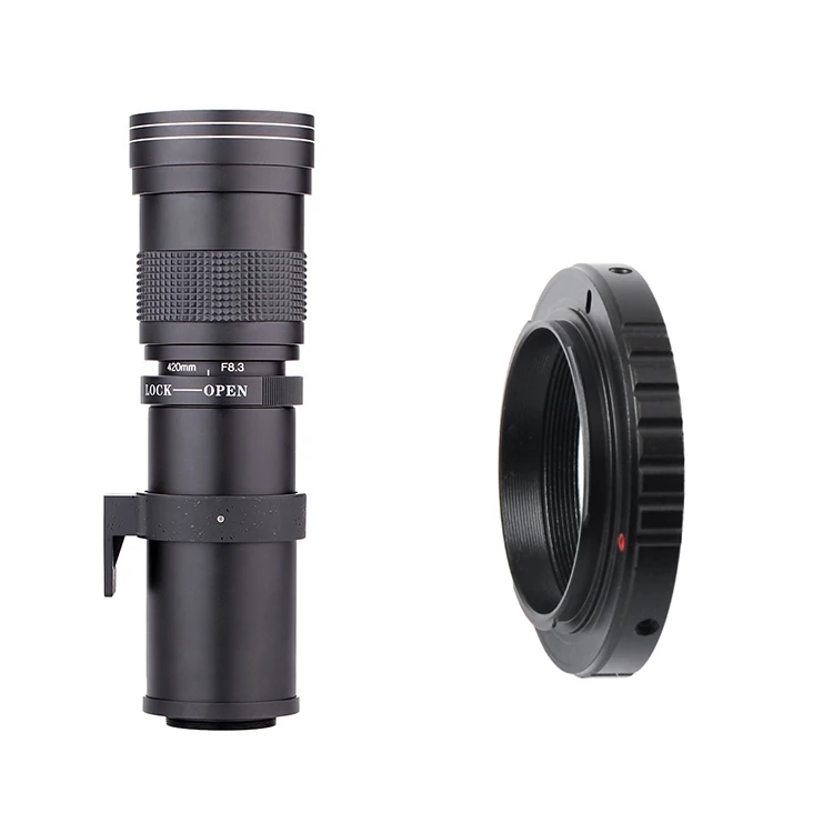 

F/8.3 T-Mount 420-800Mm Telephoto Zoom Lenses Digital Slr Cameras