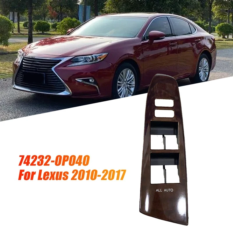 Крышка кнопки подлокотника двери 74232-0P040 для Lexus 2010-2017 крышка стеклоподъемника