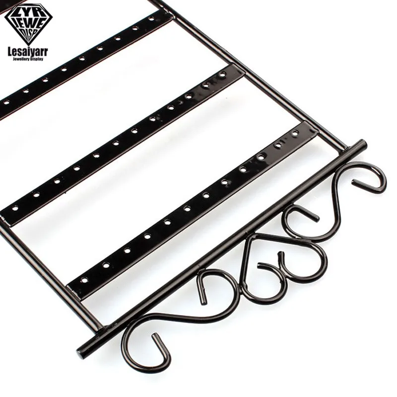 Подвесная стойка для серег с 48 отверстиями прочная устойчивая металлическая