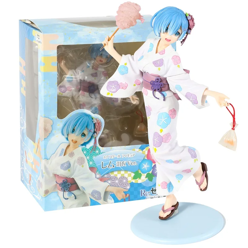 

Re: Zero Starting Life In Another World Rem Yukata Ver. Model Figure Doll Decoration Toys Hobbies Holiday Gift