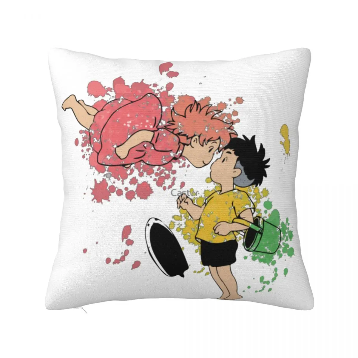 

Наволочка Ink Ponyo Sasuk, аксессуары для дома, Dercoration, подарок на новоселье, декоративная квадратная наволочка