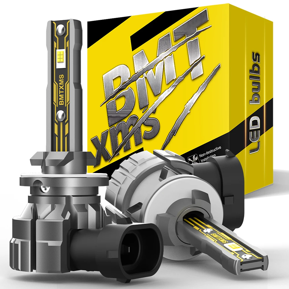 BMTxms Dual Pack 880 Lm Canbus H8 Светодиодные лампы для фар BMW E46 F10 E60 Противотуманные фары