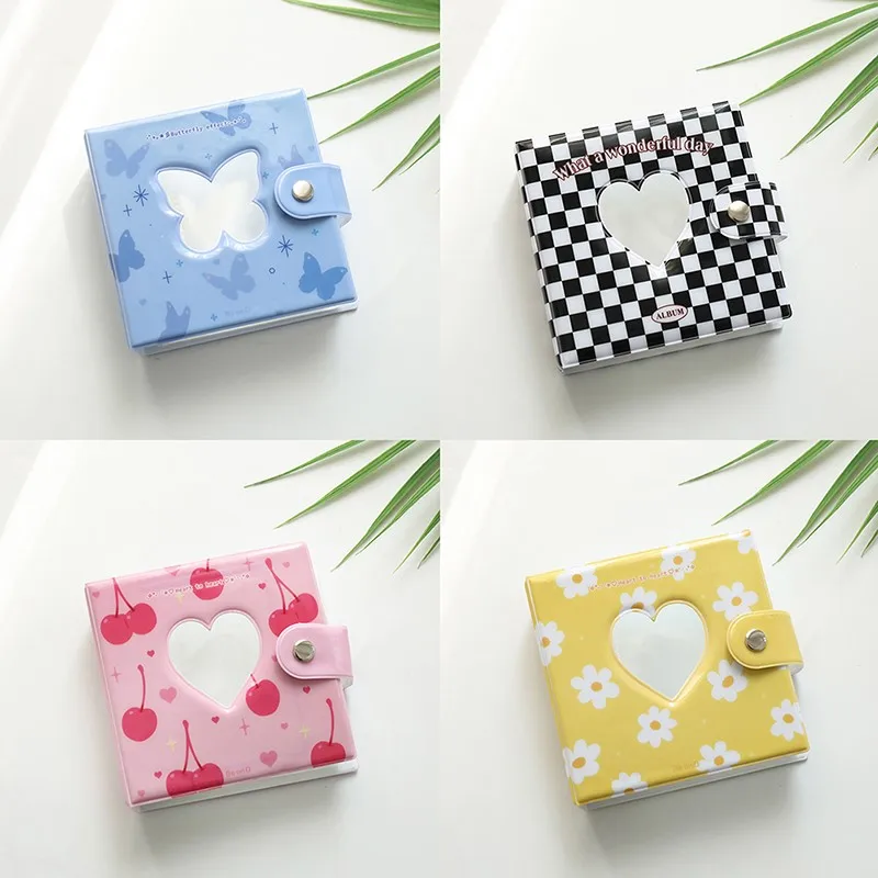 

1 Pc New And High Quality Hollow Mini Flipchart Butterfly Photo Card Holder Card Holder Cute Scrapbook Album Collection Book