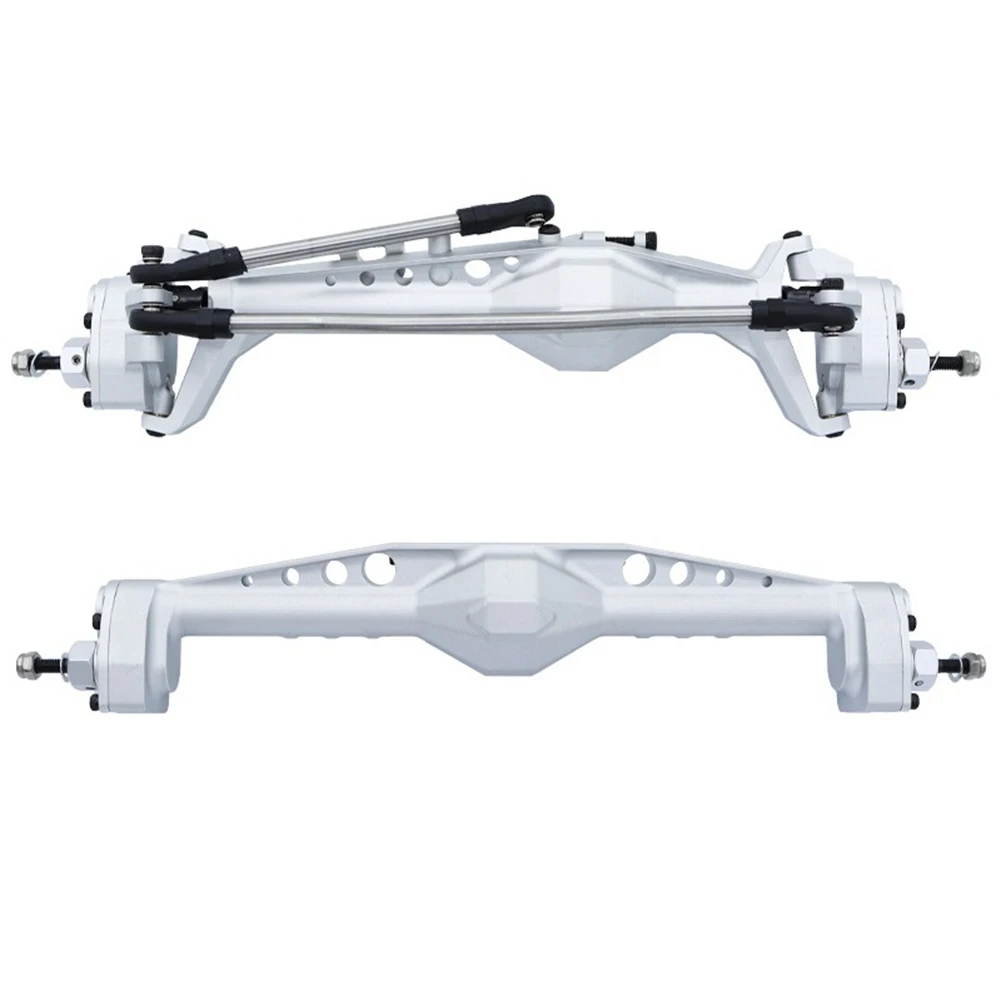 

New Version Metal Integrated Currie F9 Portal Axle for Axial Capra 1.9 UTB 1/10 RC Crawler Car Upgrades Parts,Silver