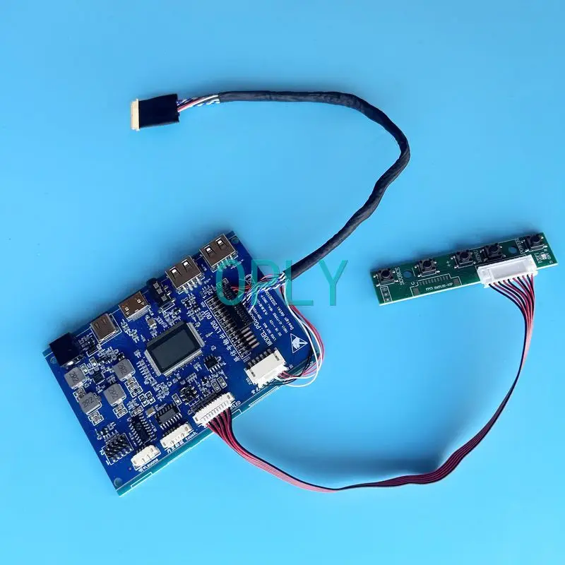 

For LTN156AT17 PCB 862 Controller Driver Board 15.6" LVDS 40 Pin DIY Kit 1366*768 Mini HDMI-Compatible 2USB TYPE-C Laptop Screen