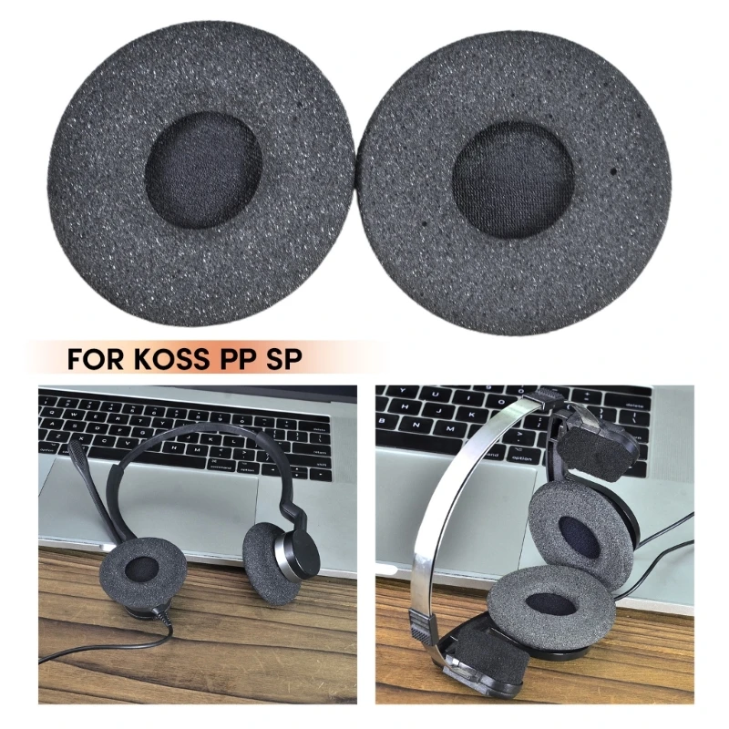 

Breathable Ear Pads For Koss porta pro sporta Pro Headsets Density Foam Earpads, for Improved Sound Quality Earmuff Replacement