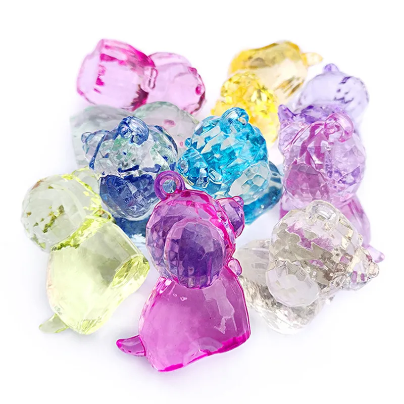 

42 шт., подвески для ожерелья в форме собаки, 23 х31х39 мм