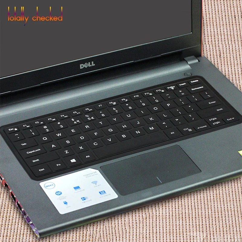 Силиконовый чехол для клавиатуры DELL XPS 15 XPS15-9550 9560 9570 15MF Pro 5578 7558 7568 7569 7572 Вт/WR Vostro 5568