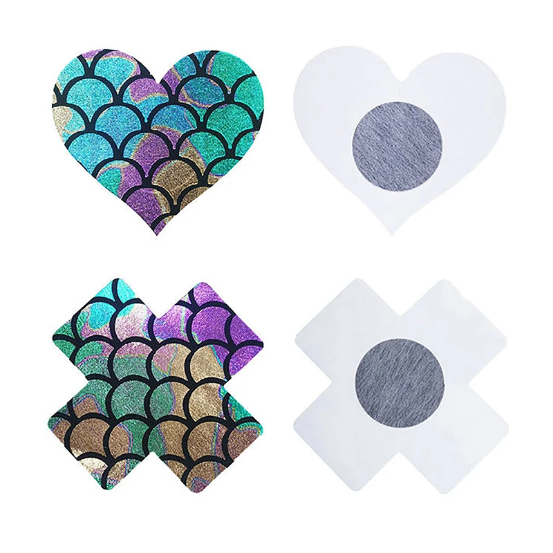 Ультратонкий чехол для сосков с лазерной юбкой-годе 1 пара дышащий одноразовый