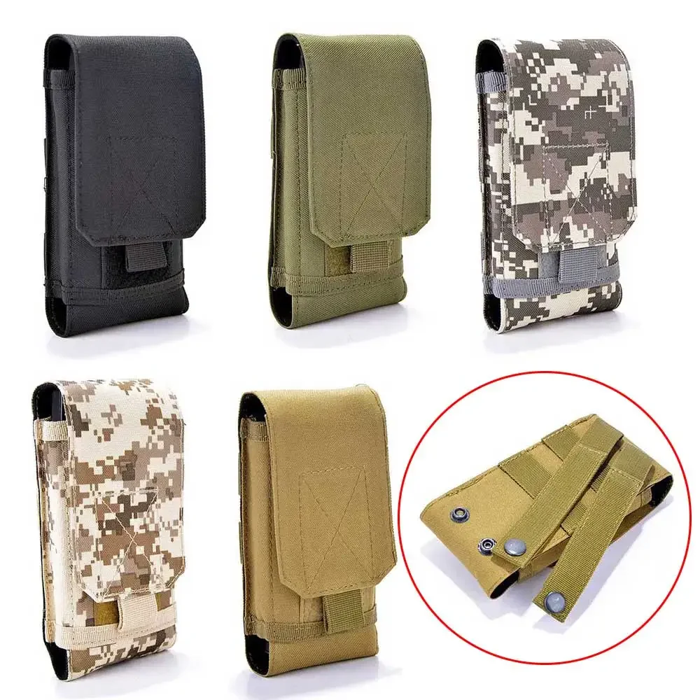 

Universal New Waist Pouches Military Belt Pouch Phone Bags Molle Tactical Bag Accessory Inch 5 Laser Phone Mobile Cellphone 2022