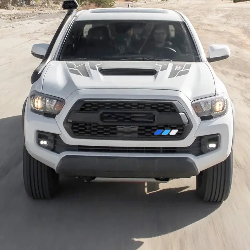 Эмблема для решетки радиатора 3 цветов Toyota Tacoma Tundra 4runner TRD HIGHLANDER Rav4 CHR Strip воздушный