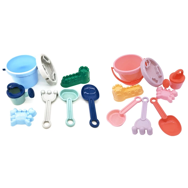 

-Beach Toys Children Set Baby Play Sand Toys Digging Tool Shovel Bucket Set