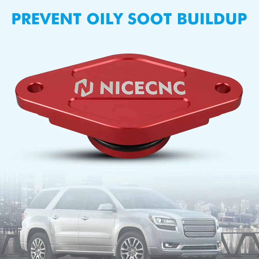 NICECNC PCV крышка перенаправления для Шевроле Сильверадо 3500 2500 GMC Sierra Pickup 6.6L (LML) Turbo