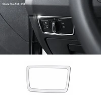 car headlight switch decoration trim sequin sticker for vw passat b8 variant arteon 2019 2020 2021 auto styling accessories