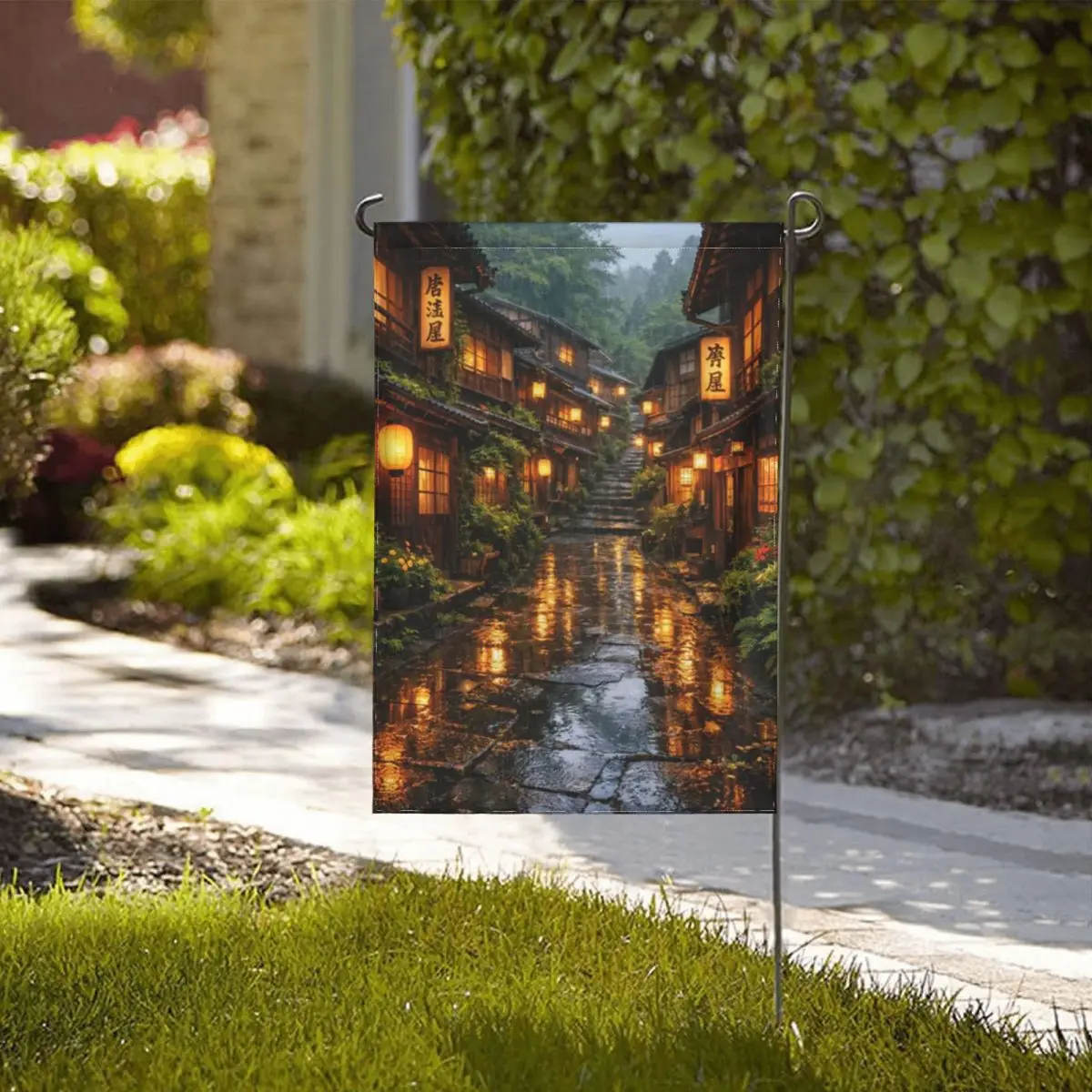 Фото Флаг для сада Zenless Zone Zero Ellen Joe Fruit Tree Yard Garden Flag, маленький уличный флаг, садовый флаг №4