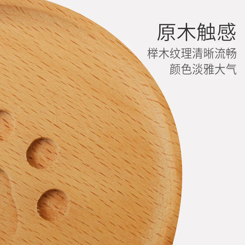 Японские креативные деревянные подставки в виде милых медвежьих лапок кружка из