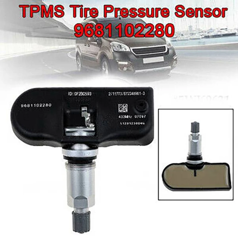 Автомобильный датчик давления в шинах TPMS для Peugeot 407 207 307 607 508 807 Citroen C4 5 6 7 8 9681102280 |