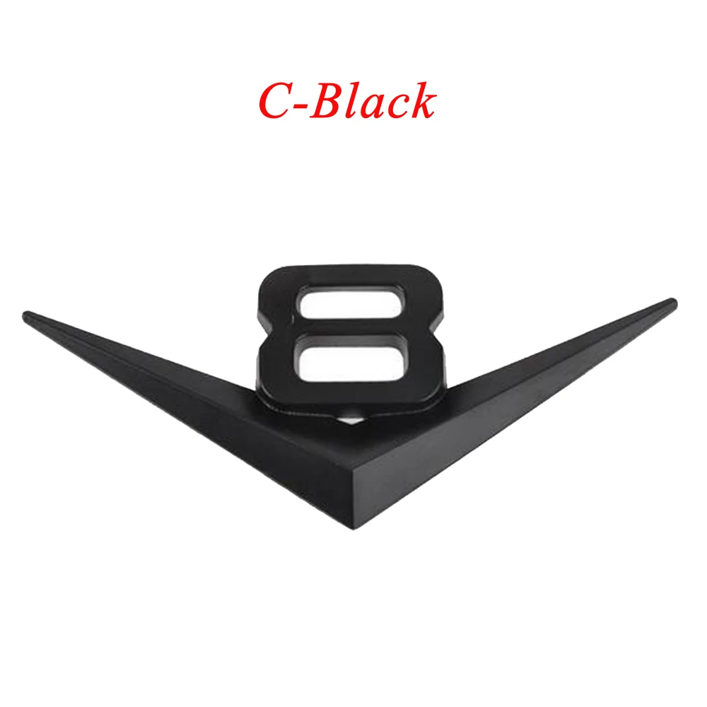 

1 шт. 3D металлическая наклейка для украшения автомобиля, металлическая самоклеящаяся V6 V8 V12Truck, значок автомобиля, эмблема, наклейка для универсальных автомобилей