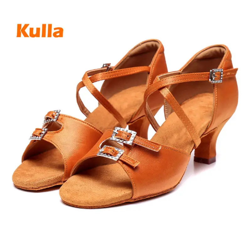 Latin Dance Shoes Women Salsa Dancing Shoes Tango Ballroom Adult High Heels Sandals Girl's Wedding Shoe zapatos de baile latino