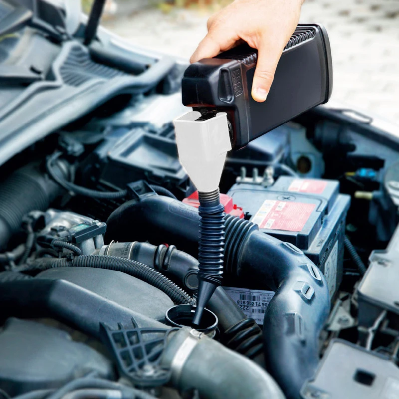

Plastic Car Motorcycle Refueling Gasoline Engine Oil Funnel Filter Transfer Tool Car Accessories