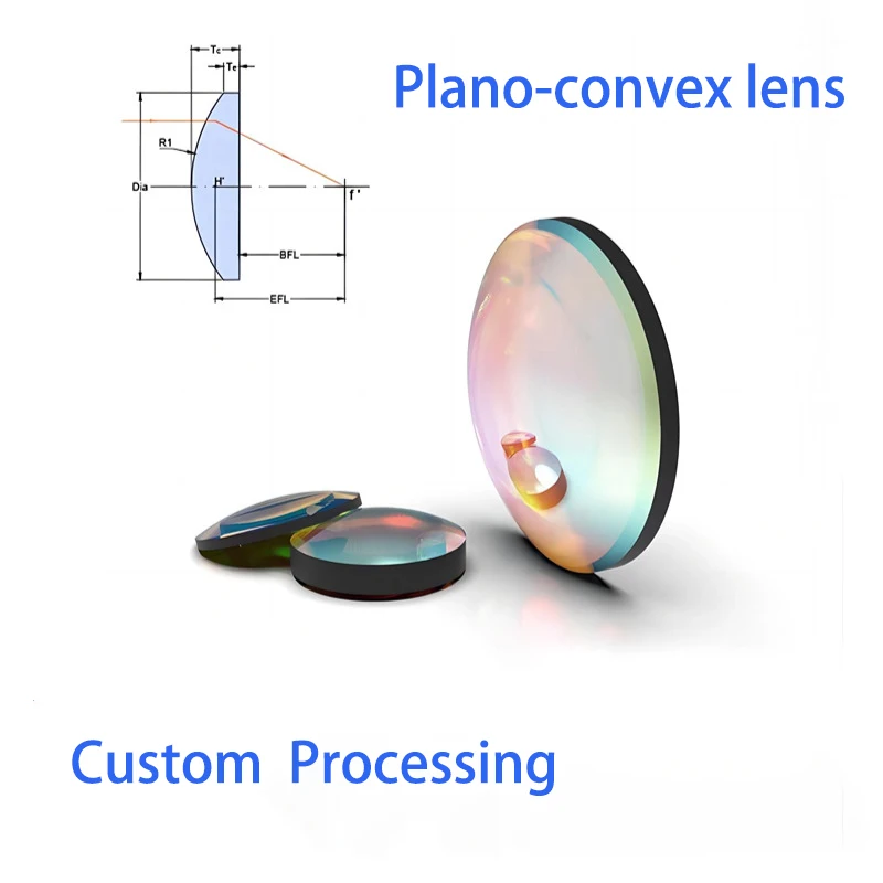 

Плоско-выпуклые стеклянные линзы K9