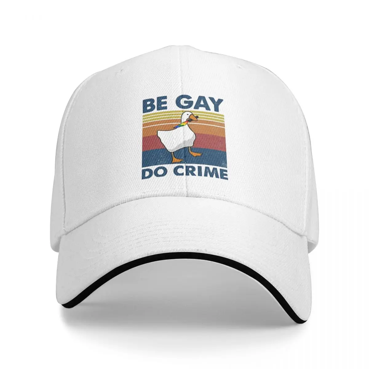 

Pride LGBT Gay Love Be Gay Goose Classic Dad Hats Pure Color Women's Hat Cycling Baseball Caps Peaked Cap