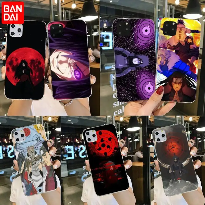 

Naruto Uchiha Madara Senju Phone Case For iphone 13 12 11 Pro Max Mini XS Max 8 7 Plus X SE 2020 XR Silicone Soft cover