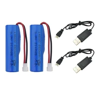 3 7v 650mah lithium battery compatible for syma q9 h126 h131 h118 rh701 remote control boat electric ship model battery part