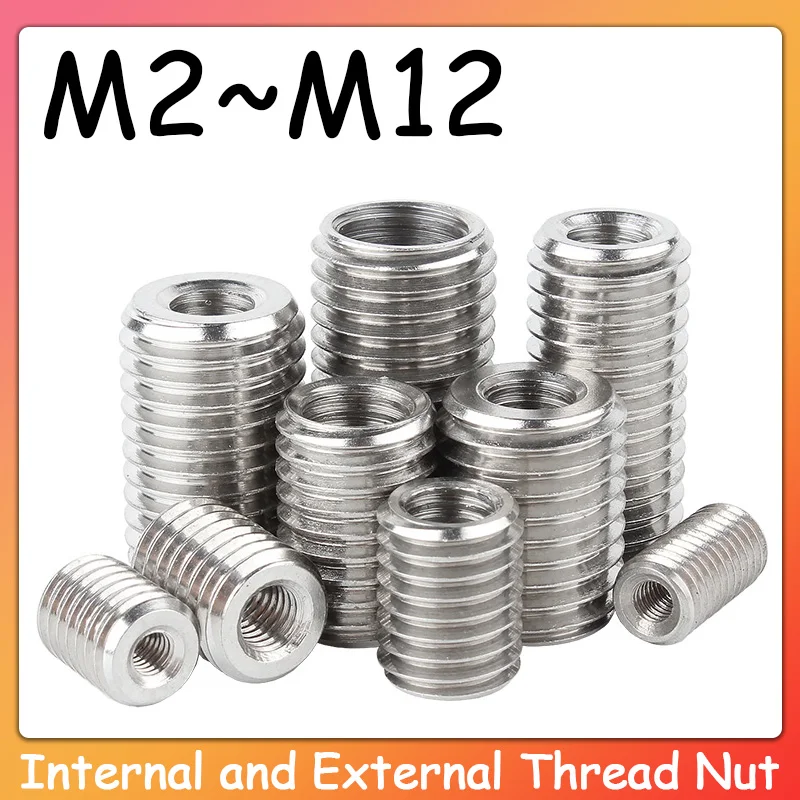 

Набор переходных винтов с резьбой M2-M12 из нержавеющей стали 304