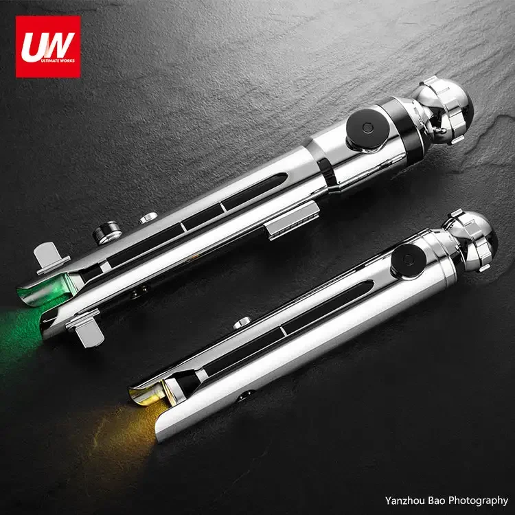 Ultimate Works Ahsoka Neopixel Lightsaber SNIPX V2 Custom NEW APR Saber Aestria2.5 и Proffie2.2 Board Использование лезвия