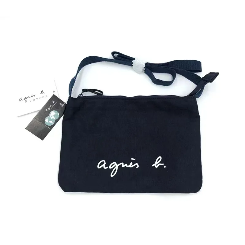 

Japanese and Korean Luxury Brand Leisure Shoulder Slung Bag Fashion Canvas Crossbody Bag Simple Joker Shoulder Messenger Bag