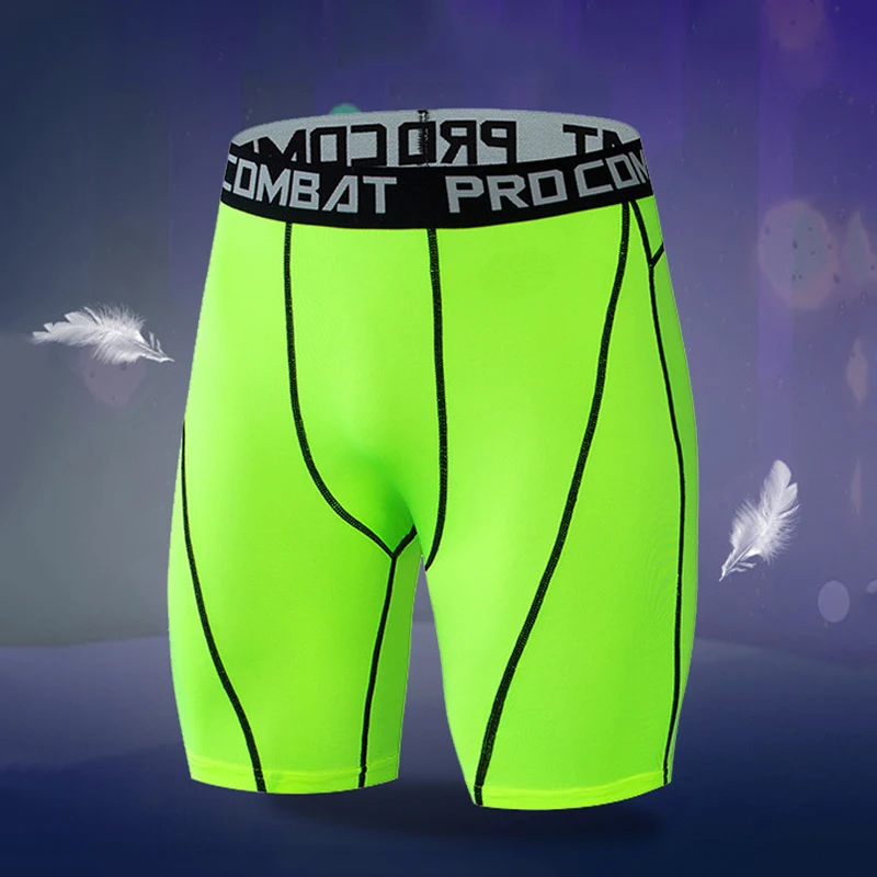 3Pcs Sports Fitness Pants Men's Basketball Shorts Workout Tights Gym Running Training Bottoming Mens Shorts Tight Men's Boxers